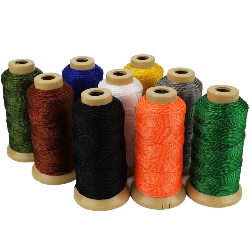 McFanBe Twisted Nylon Line Twine String Cord for Gardening Marking DIY Projects Crafting Masonry (Gray, 1.5mm-328 feet) - Image 4